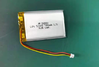IEC62133 রিচার্জেবল লিথিয়াম পলিমার ব্যাটারি GPS 523450 3.7V 1000mAh
