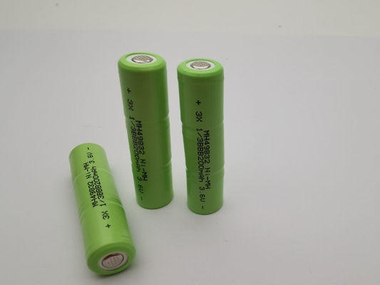UL 3.6V 200mAh NIMH রিচার্জেবল ব্যাটারি 1/3BBB কাস্টম NIMH ব্যাটারি প্যাক ব্যবহারের জন্য প্রস্তুত NIMH ব্যাটারি দীর্ঘ চক্র জীবন