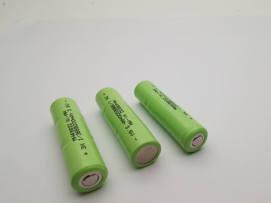 UL 3.6V 200mAh NIMH রিচার্জেবল ব্যাটারি 1/3BBB কাস্টম NIMH ব্যাটারি প্যাক ব্যবহারের জন্য প্রস্তুত NIMH ব্যাটারি দীর্ঘ চক্র জীবন