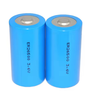 er26500 3.6v 8500mah 9ah lisocl2 ব্যাটারি Er26500 C আকারের লিথিয়াম ব্যাটারি 3.6V 9000mah প্রাথমিক লিথিয়াম ব্যাটারি