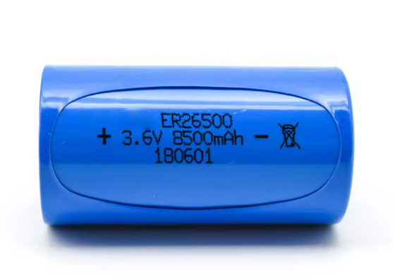 er26500 3.6v 8500mah 9ah lisocl2 ব্যাটারি Er26500 C আকারের লিথিয়াম ব্যাটারি 3.6V 9000mah প্রাথমিক লিথিয়াম ব্যাটারি