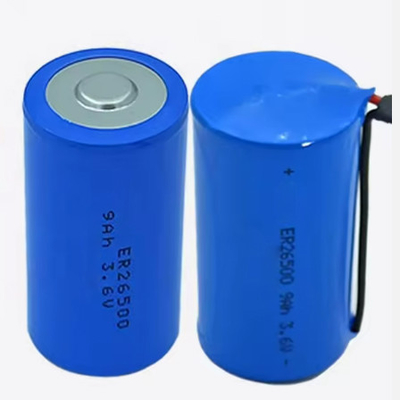 er26500 3.6v 8500mah 9ah lisocl2 ব্যাটারি Er26500 C আকারের লিথিয়াম ব্যাটারি 3.6V 9000mah প্রাথমিক লিথিয়াম ব্যাটারি
