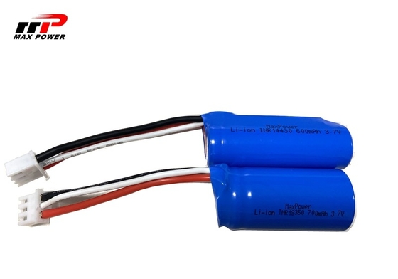 18350 3.7v 700mAh 10C উচ্চ ক্ষমতা স্রাব UL KC CB PSE সহ রিচার্জযোগ্য লিথিয়াম আয়ন ব্যাটারি