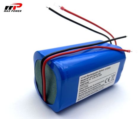 14.4V 18650 3500mAH লিথিয়াম আয়ন ব্যাটারি প্যাক পরিষ্কার রোবট ভ্যাকুয়াম ক্লিনার জন্য