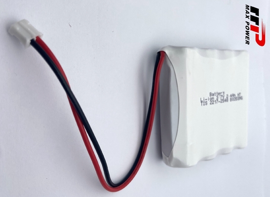 3.7V 2400mAh 14500 লিথিয়াম আয়ন ব্যাটারি প্যাক জিপিএসের জন্য প্রশস্ত তাপমাত্রা -40 °C-80 °C ব্যবহারের জন্য