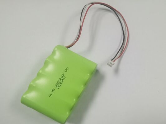 12V 2Ah NiMh ব্যাটারি প্যাক 12V 2200mAh জরুরী শক্তি সরবরাহ জরুরী ফিক্সচার ব্যাটারি প্যাক