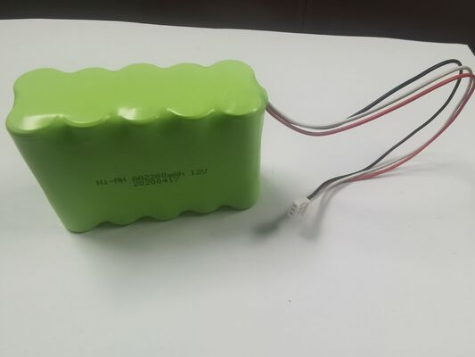 12V 2Ah NiMh ব্যাটারি প্যাক 12V 2200mAh জরুরী শক্তি সরবরাহ জরুরী ফিক্সচার ব্যাটারি প্যাক