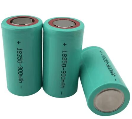 Grade A INR18350 Lithium Ion Battery 3.7V 900mAh High Capacity Rechargeable Battery