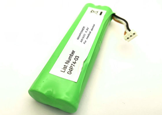 NIMH AA1600mAh 4.8V ব্যাটারি প্যাক