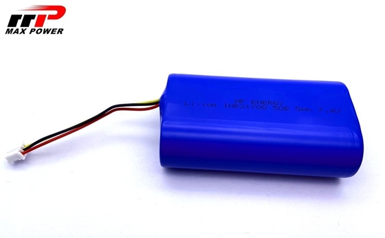 INR21700 50E 7.4V 5000mAh লিথিয়াম আয়ন রিচার্জেবল ব্যাটারি প্যাকগুলি আসল ব্র্যান্ড