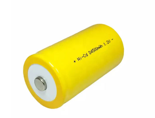 4500mah 1.2V NiCd রিচার্জেবল ব্যাটারি জরুরী আলোর জন্য ফ্ল্যাট টপ