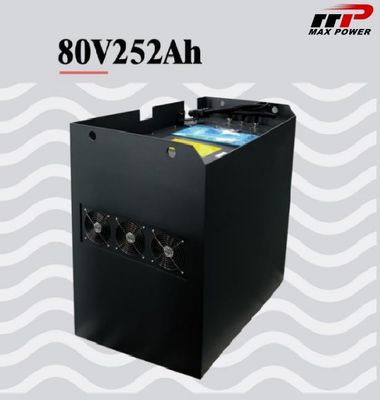 80V 252AH RS485 ফসফেট লিথিয়াম LiFePO4 ব্যাটারি ফর্কলিফ্ট বক্স