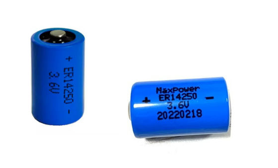 1/2 AA লিথিয়াম থায়নাইল ক্লোরাইড ব্যাটারি 3.6v Er14250 1200mAh