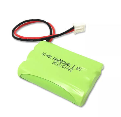 3.6V AAA 500mAh নিমহ ব্যাটারি প্যাক রিচার্জেবল টি বক্স যানবাহন মাউন্ট করা