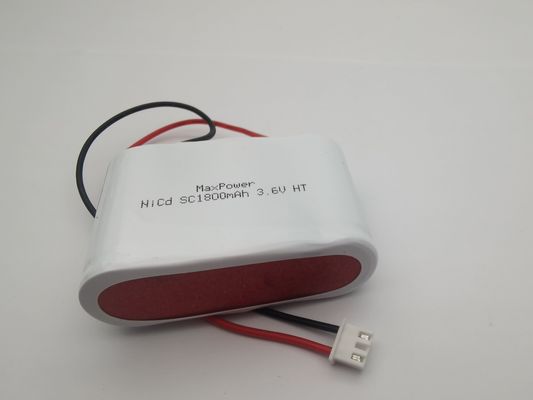 Maxpower NiCd 3.6V SC1800mAh রিচার্জযোগ্য ব্যাটারি জরুরী আলো NICD ব্যাটারি