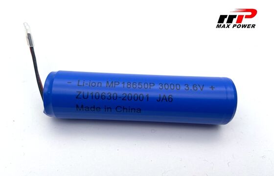 3000mAh 3.6V 18650 লিথিয়াম আয়ন ব্যাটারি BIS IEC2133 CB