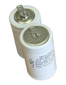 2.4 ভি Ni- সিডি জরুরী আলোর ব্যাটারি D4000mAh উল উচ্চ ক্ষমতা