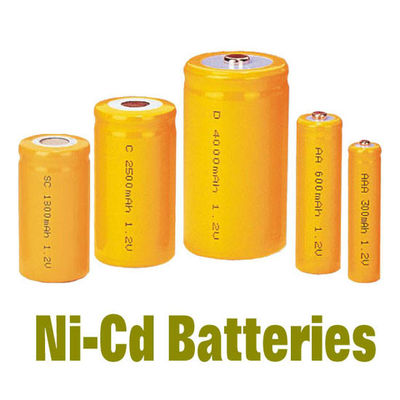 NiCd ব্যাটারি প্যাকগুলি AAA300MAH, রিচার্জেবেল ব্যাটারী ব্যাকআপ পাওয়ার